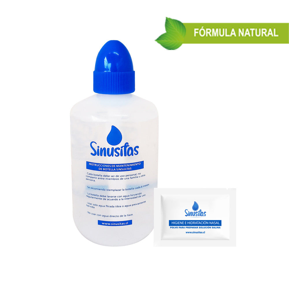 Pack Kit Botella + 60 sobres + Recarga x 100 sachets